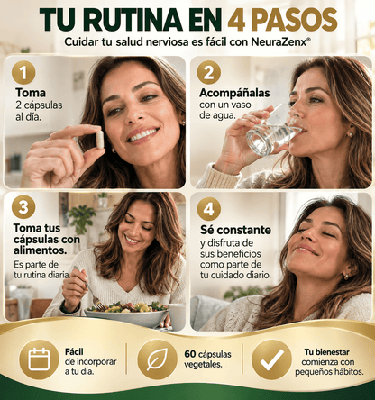 NEURAZENX® X 60 CAPS | ¡Oferta 2x1! Elimina el hormigueo y recupera la movilidad
